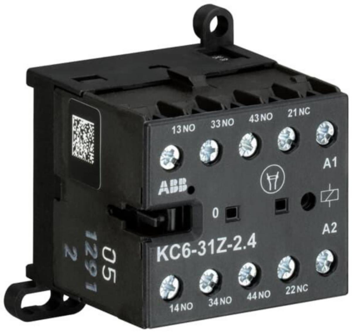 Hjälpkontaktor ABB KC6 - KONTAKTOR KC6-31Z/24