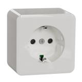 Vägguttag Schneider Electric Exxact 1-vägs ytmontage IP21