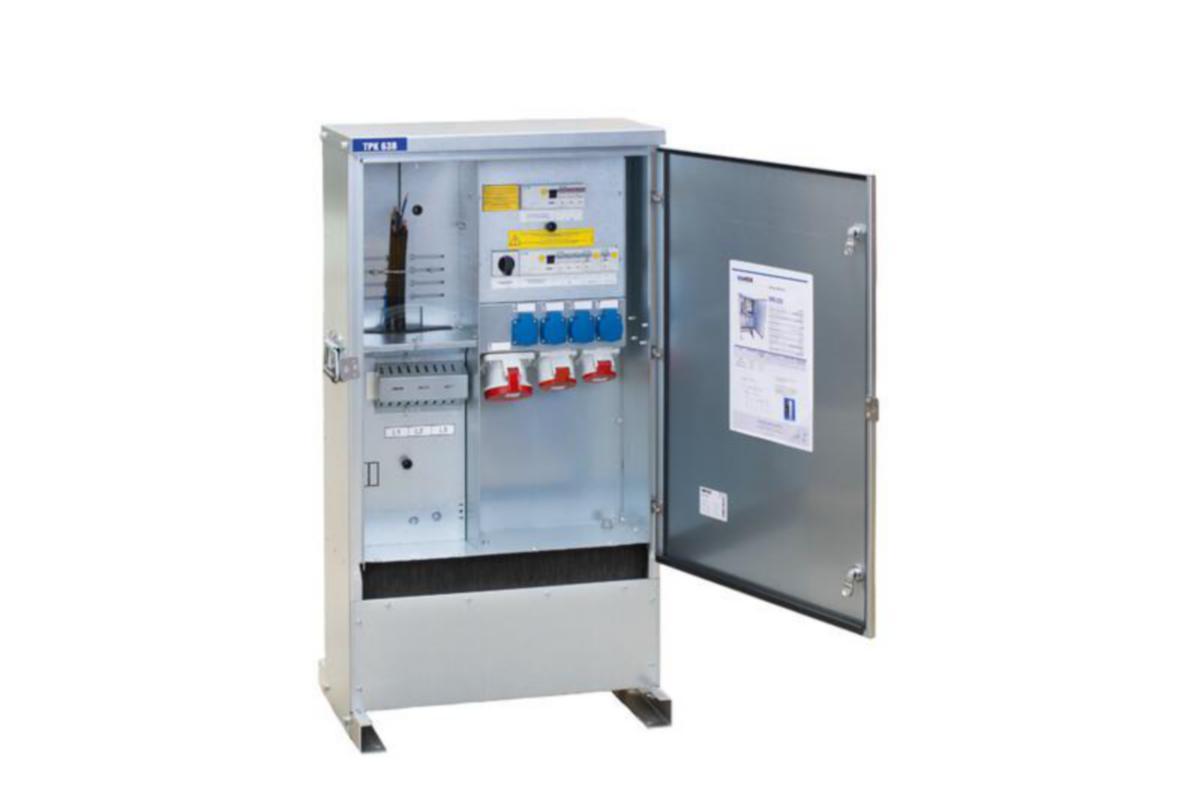 Arbetsplats H-central Vohek TEHO - BYGGCENTRAL TEHO TPK 63B 63A IP44 FE