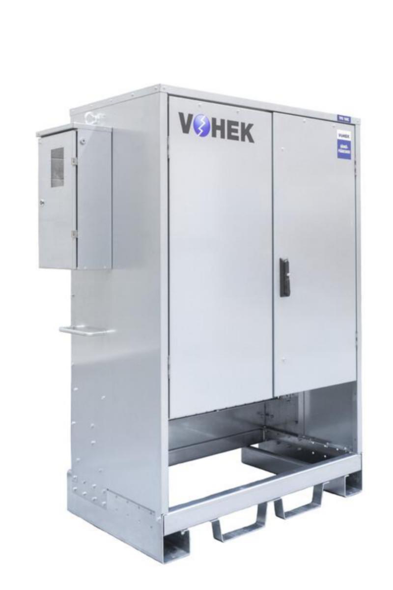 Arbetsplats H-central Vohek TEHO - BYGGCENTRAL TEHO TPK 250C30 250A IP44 FE/AL