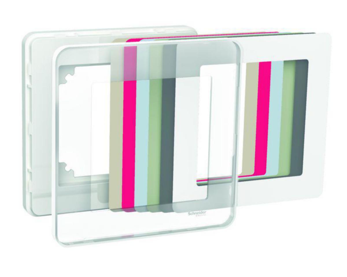 Flerfacksramar design färg Schneider Electric Exxact - EXXACT RAM RAM 1-V DESIGN