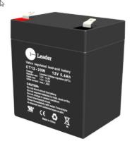 Ventilreglerad blybatteri (AGM) för UPS,  CT-Leader