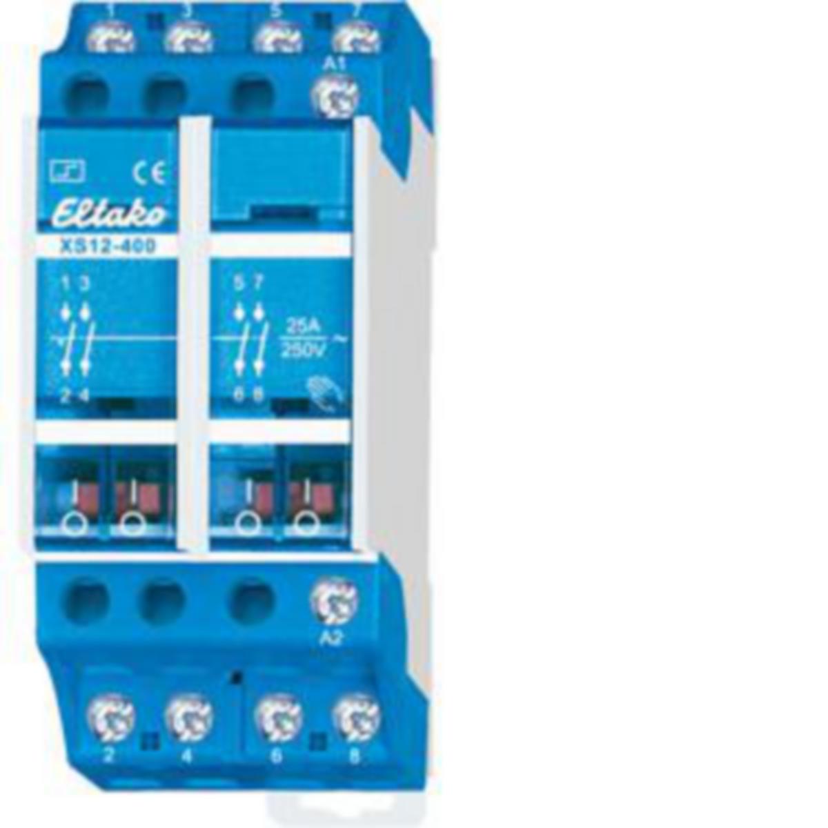 Impulsrelä XS12-400-230V Eltako - TRYCKRELÄ ELTAKO XS12-400-230V