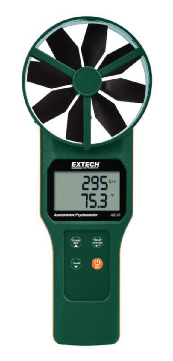 Luftflödesmätare AN300 Extech - LUFTFLÖDESMÄTARE EXTECH TERMOANEMOMETER 10cm SKOVELHJ