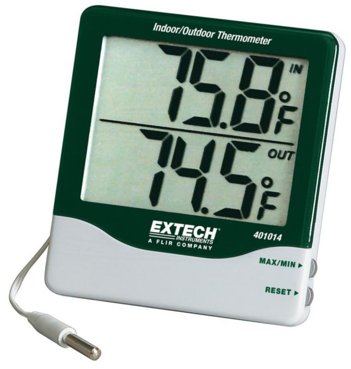 Inne / Ute Termometer 401014 Extech - VÄRMEMÄTARE EXTECH INNE-/UTVÄRME LCD