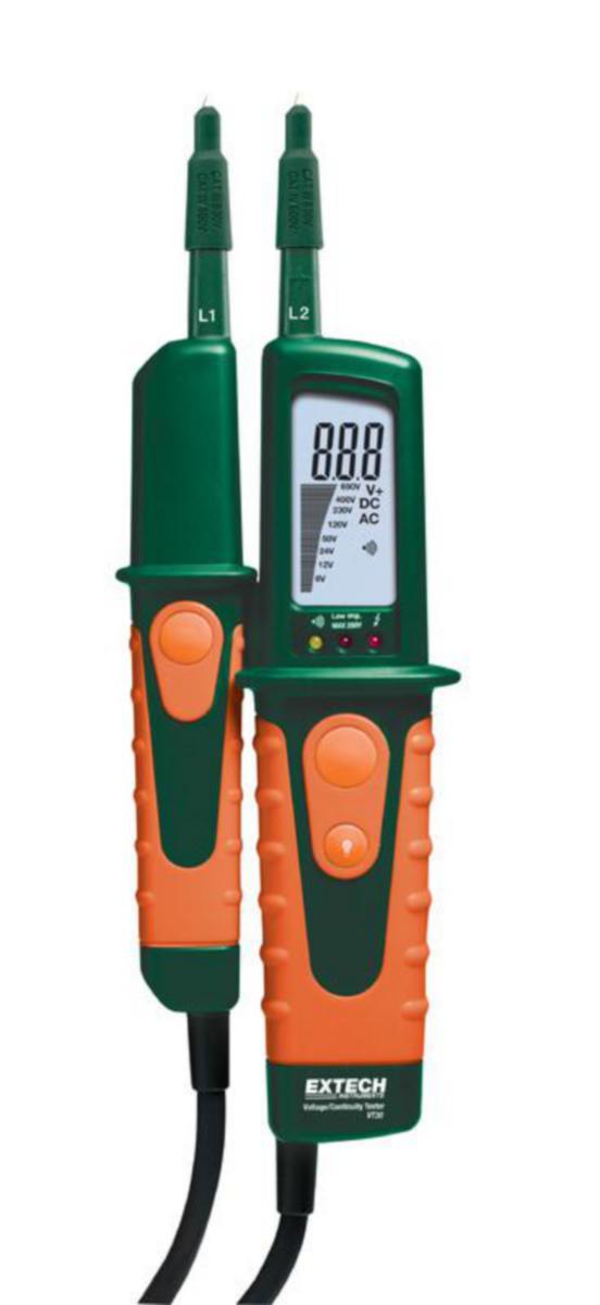 Spänningsprovare VT30 Extech - SPÄNNINGSPROVARE EXTECH FLEROPERATIONS LCD