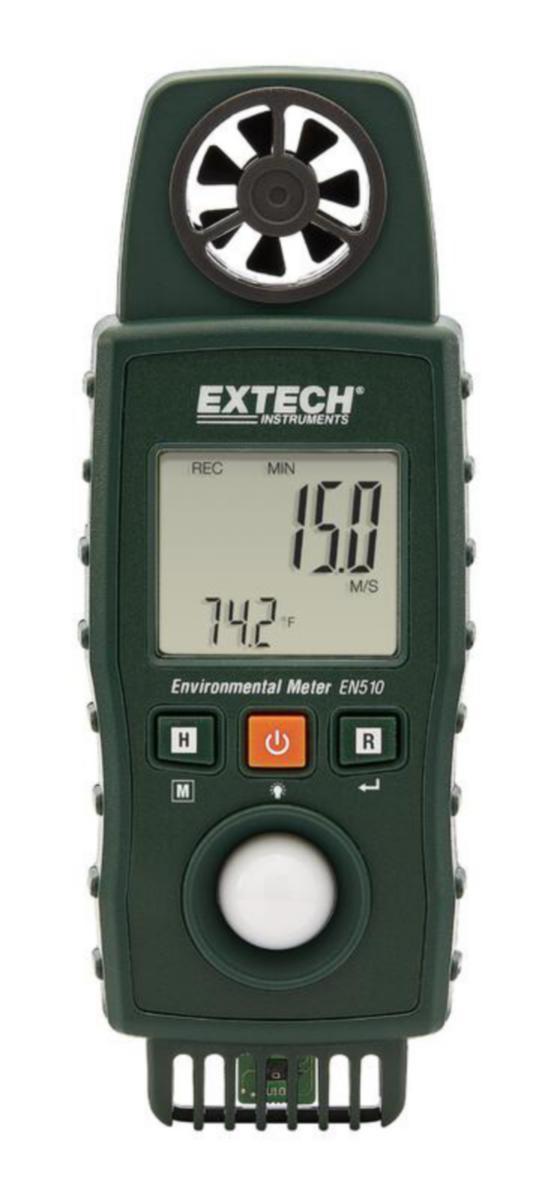 Anemometer EN510 Extech - OMGIVNINGSMÄTARE EXTECH 10-IN-1 LCD