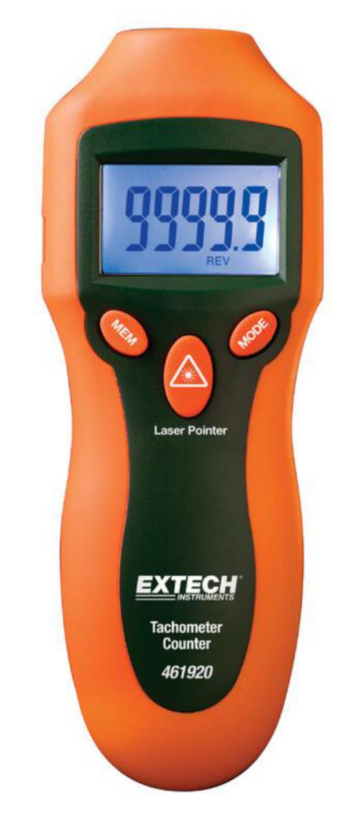 Varvtalsmätare 461920 Extech - VARVRÄKNARE EXTECH LASER TAKOMETER 2-99999 RPM
