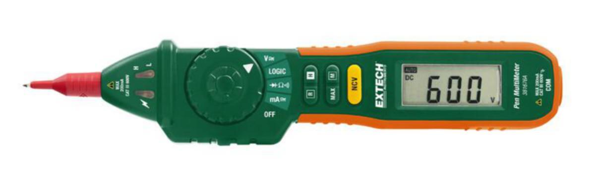Pennmultimeter digital 381676A Extech - MULTIMETER DIGITAL EXTECH PENNA NCV 9-FUNKTION