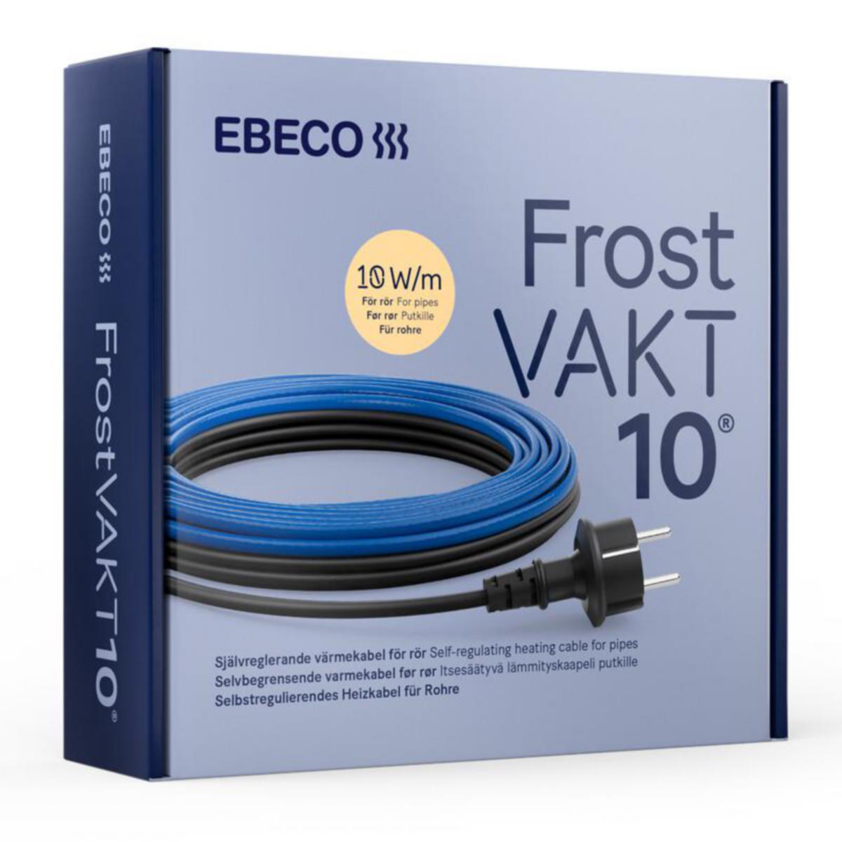 Frostskyddskabel Frostvakt 10, Ebeco - FROSTSKYDDSKABEL EBECO FROSTVAKT 10 30 M 10W/M