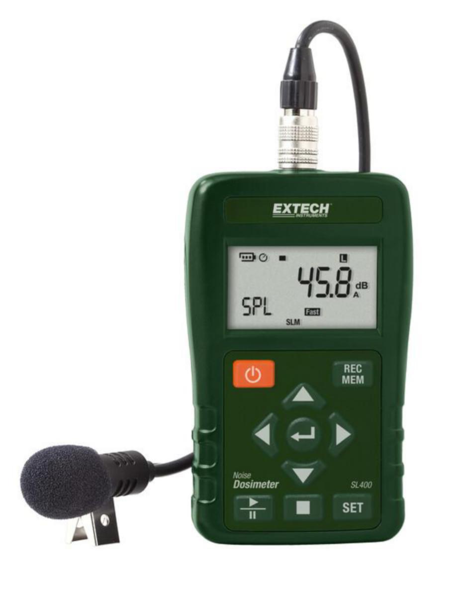 Decibelmätare SL400 Extech - OMGIVNINGSMÄTARE EXTECH USB