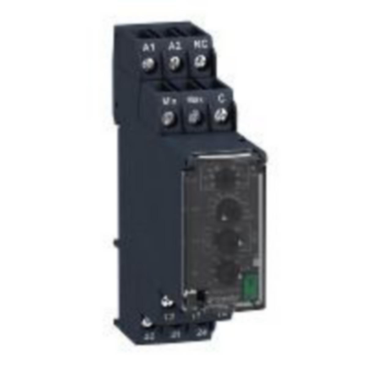 Övervakningsreläe Schneider Electric Zelio - KONTROLLRELÄ ZELIO RM22LA32MR.PINNANKORK. 24-240V