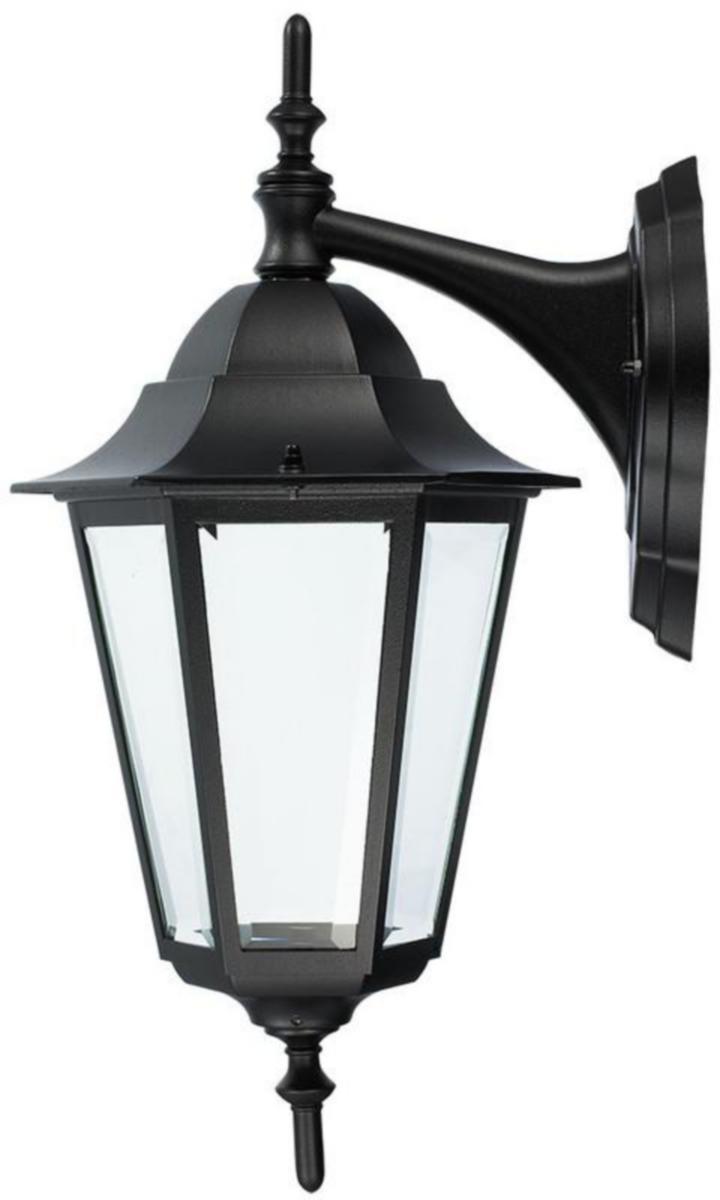 Väggarmatur utomhus Airam Kartano PR-Y-U - VÄGGARMATUR KARTANO DOWN IP44 E27 GLC BK