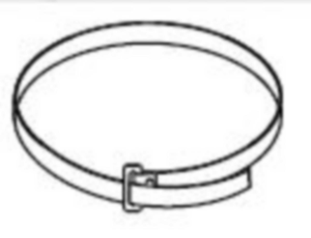 Fästningsband lämpökaapelit Raychem - FÄSTNINGSBAND RAYCHEM PB125 RÖR DIAM MAX 32mm