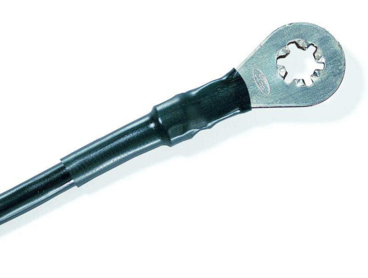 Krympslang TCN20 HellermannTyton - VÄRMEKRYMPSLANG HELLERMANN TCN20 1.2/0.6 SVART 300m/PACK