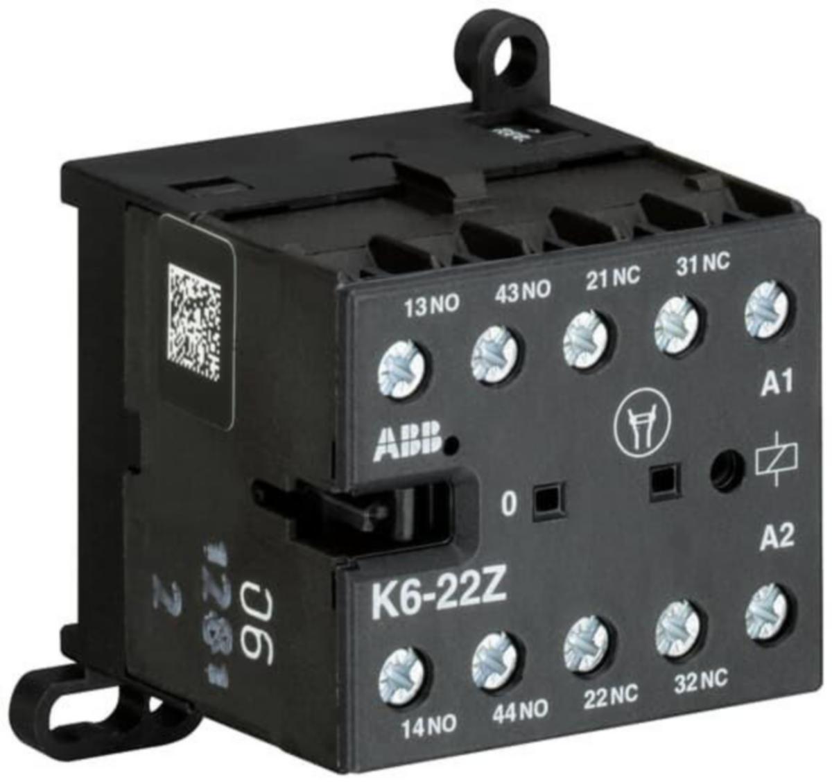 Hjälpkontaktor ABB K6 - KONTAKTOR K6-22Z/230