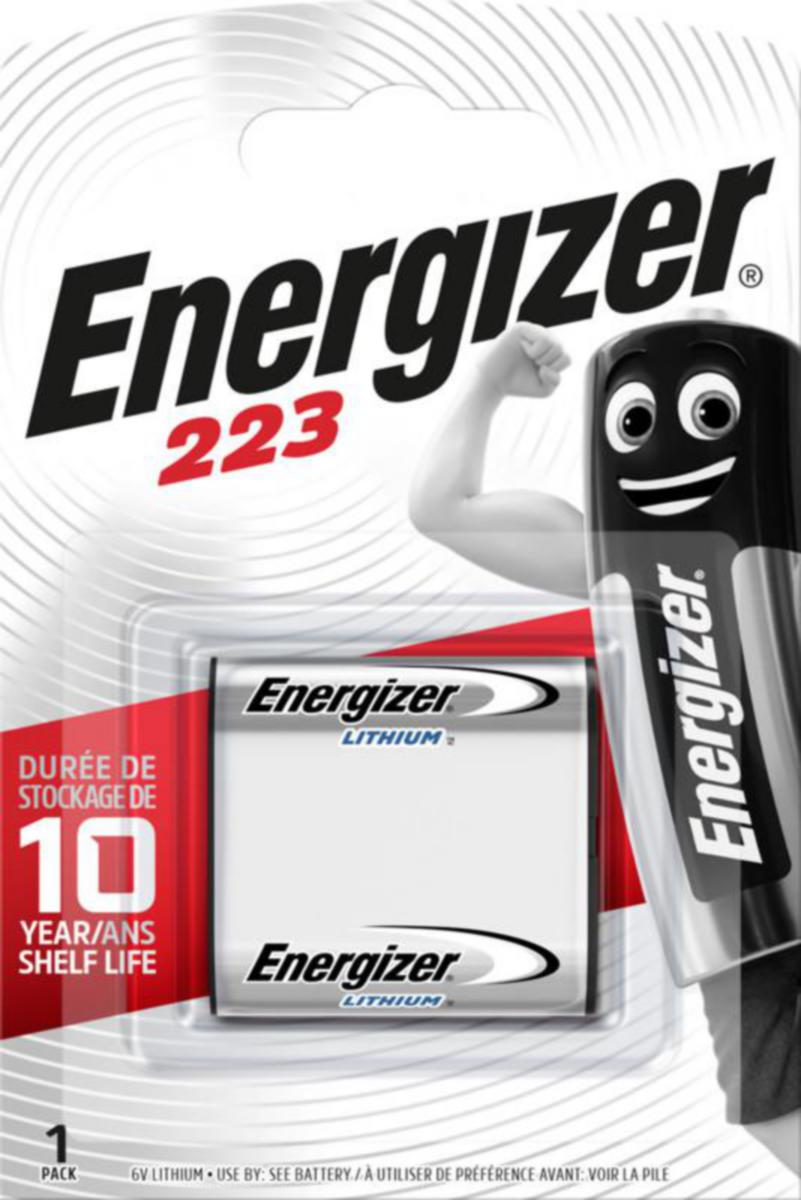 Knappbatteri lithium Photo Energizer® - BATTERI LITHIUM ENERGIZER PHOTO 223 6V 1-ST