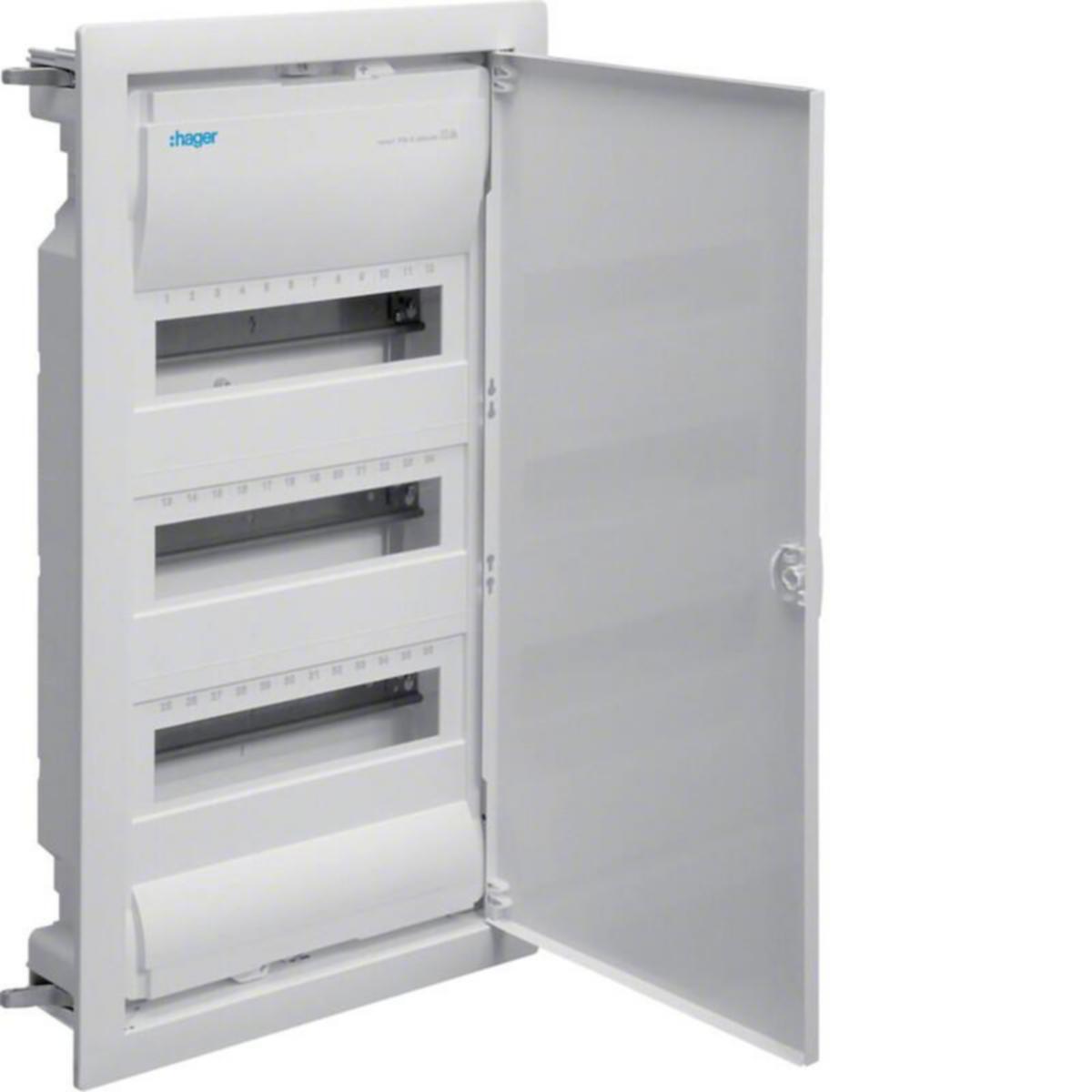 Gruppcentral inf, IP30 - MODULKAPSLING INFÄLLDA VOLTA VH36NC 3x12M IP30 FE/PS