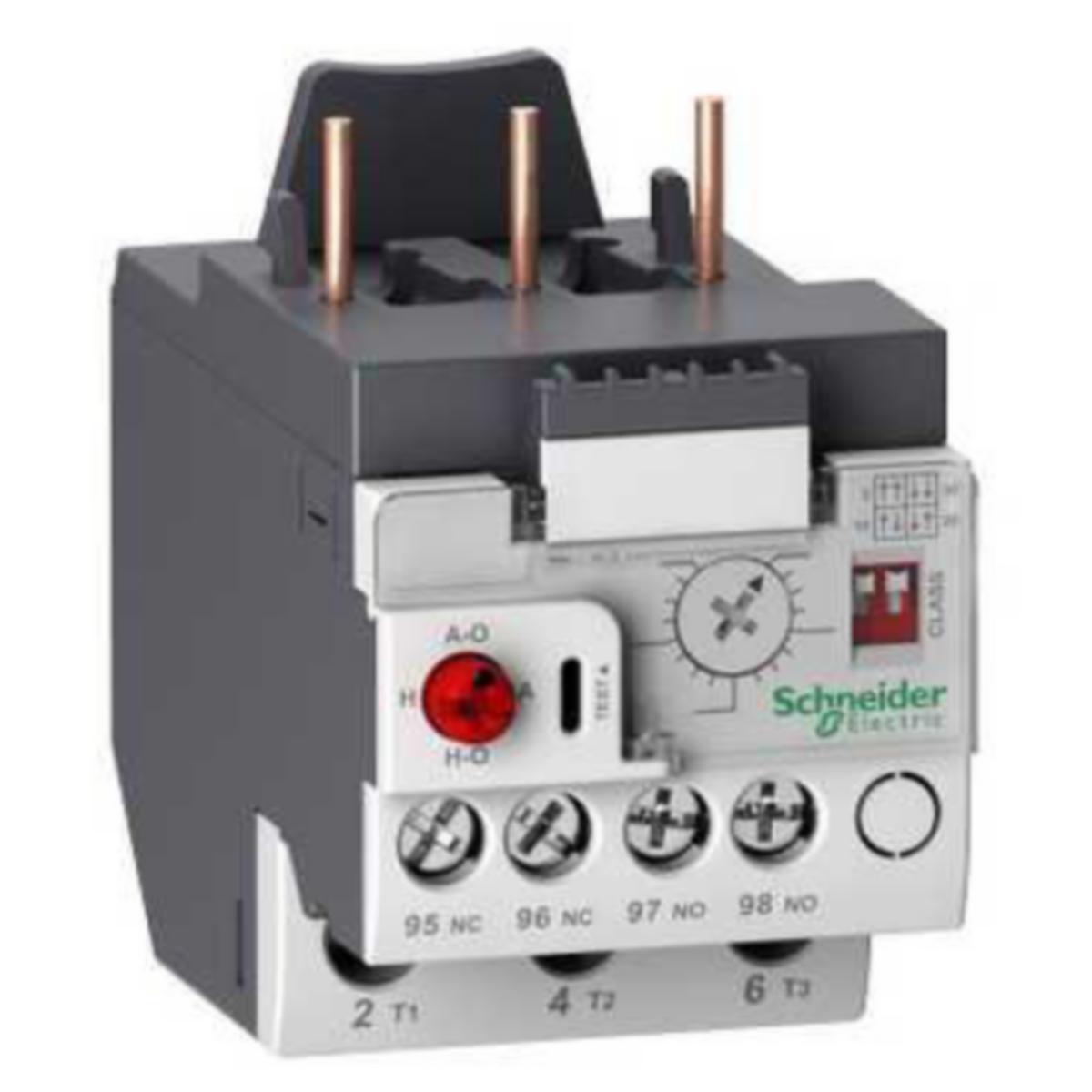 Överströmsrelä Schneider Electric TeSys LRD LK5 ja LK10 - ÖVERLASTSERELÄ LR9D01. 0.1-0.5A LK5-30 D09-38