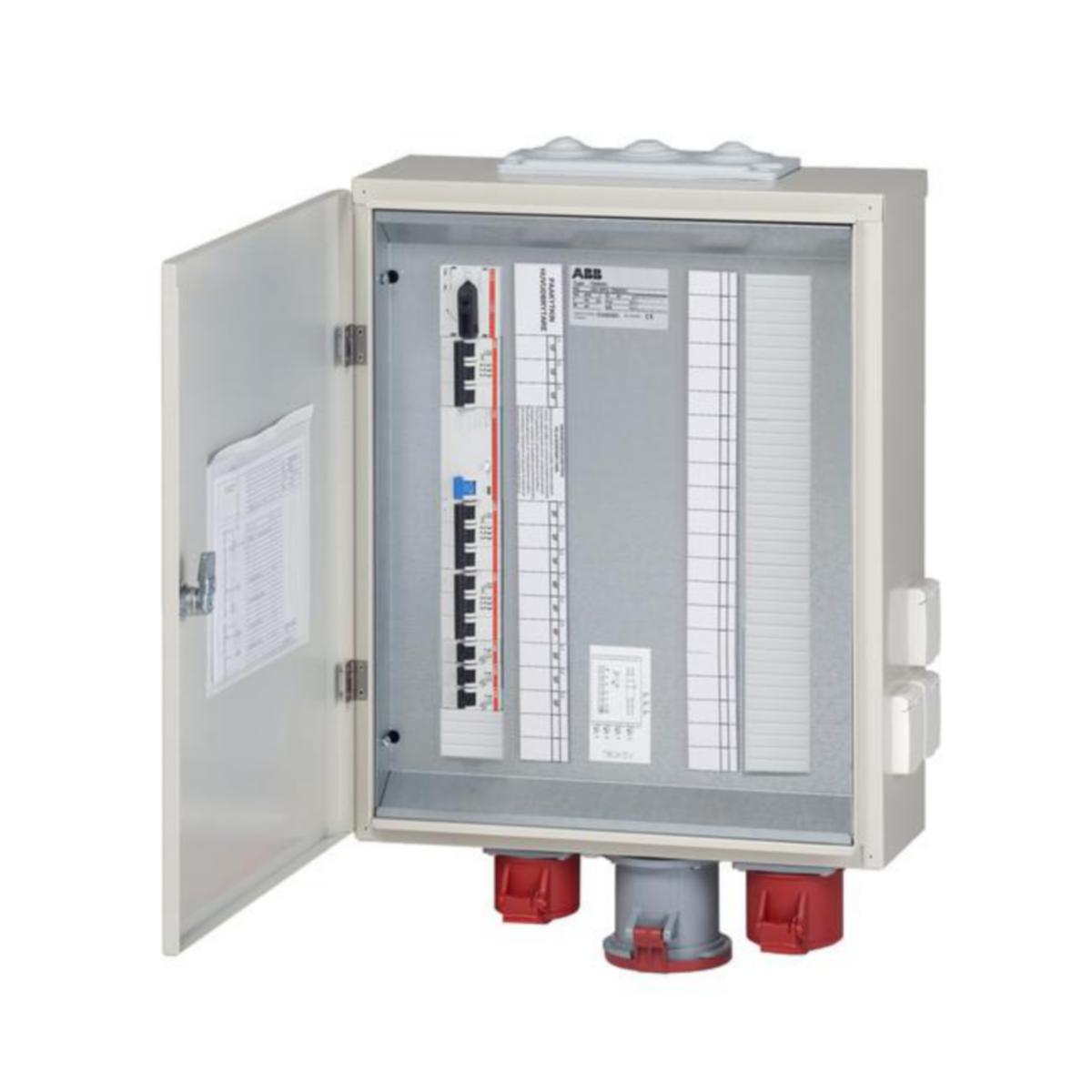 Arbetsplats central ABB T80K8V - ARBETSPLATSCENTRAL, FE T80K8V 80A IP44 K