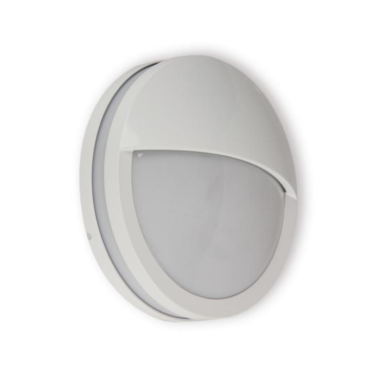 Vägg/takarmatur utomhus Ensto Lumia AVN260 - GÅRDSARMATUR AVN260L IP54 60W E27 PC O VIT
