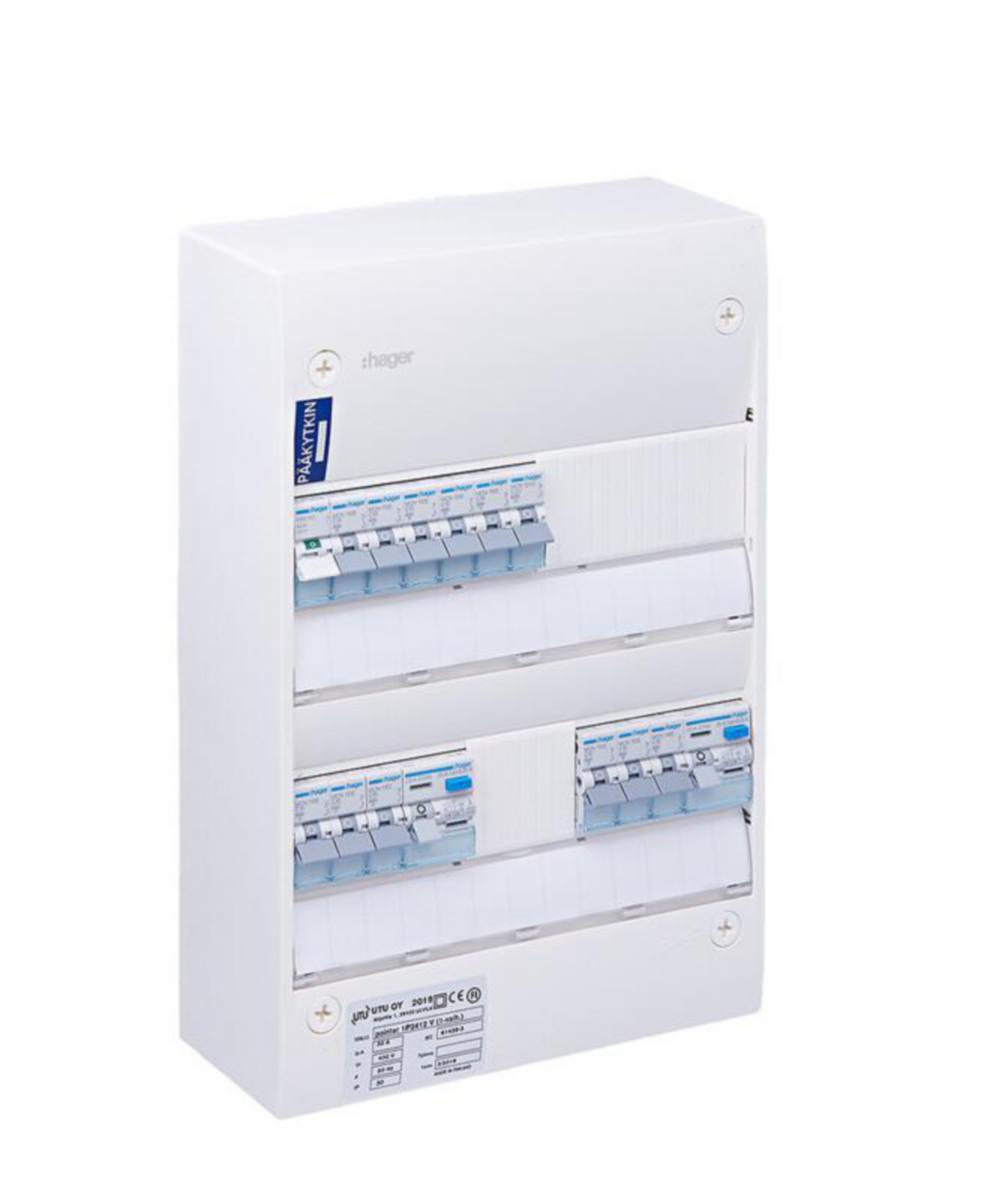 Gruppcentral ytmontage UTU pointer - GRUPPCENTRAL PÅPUTS POINTER1P3412 V 35A IP30 PS