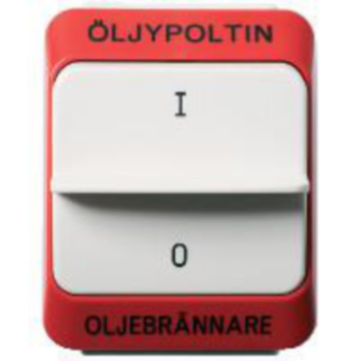 Oljebrännare brytare Schneider Electric Artic - ARTIC OLJEBRÄNNARBRYTARE 2-POL PÅPUTS (2) 1-0 IP44