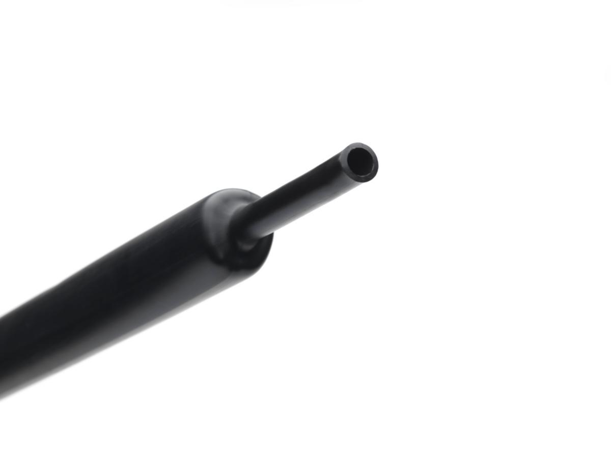 Krympslang med lim mellan 1m svart Elematic - KRYMPSLANG ELEMATIC EM100A 12/3 SVART LIM 1m