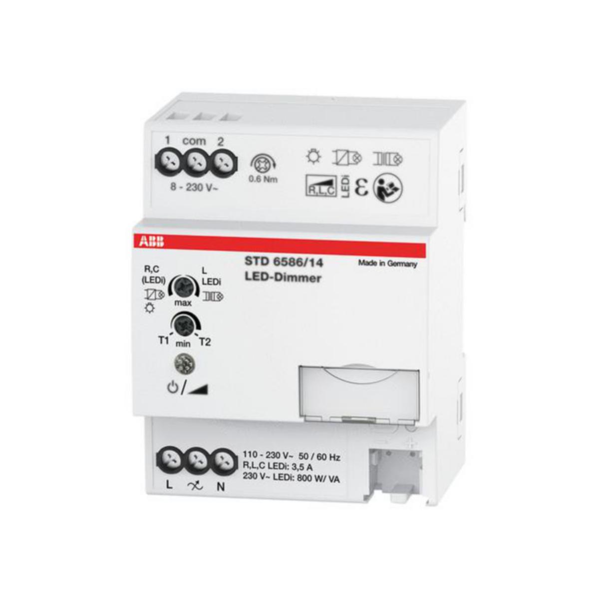 Dimmer ABB 6586/14 - DIMMER ABB MDRC LED DIMMER DIN 800