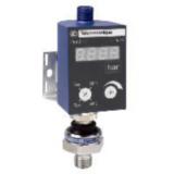 Tryckgivarens display Telemecanique OsiSense XM-serie