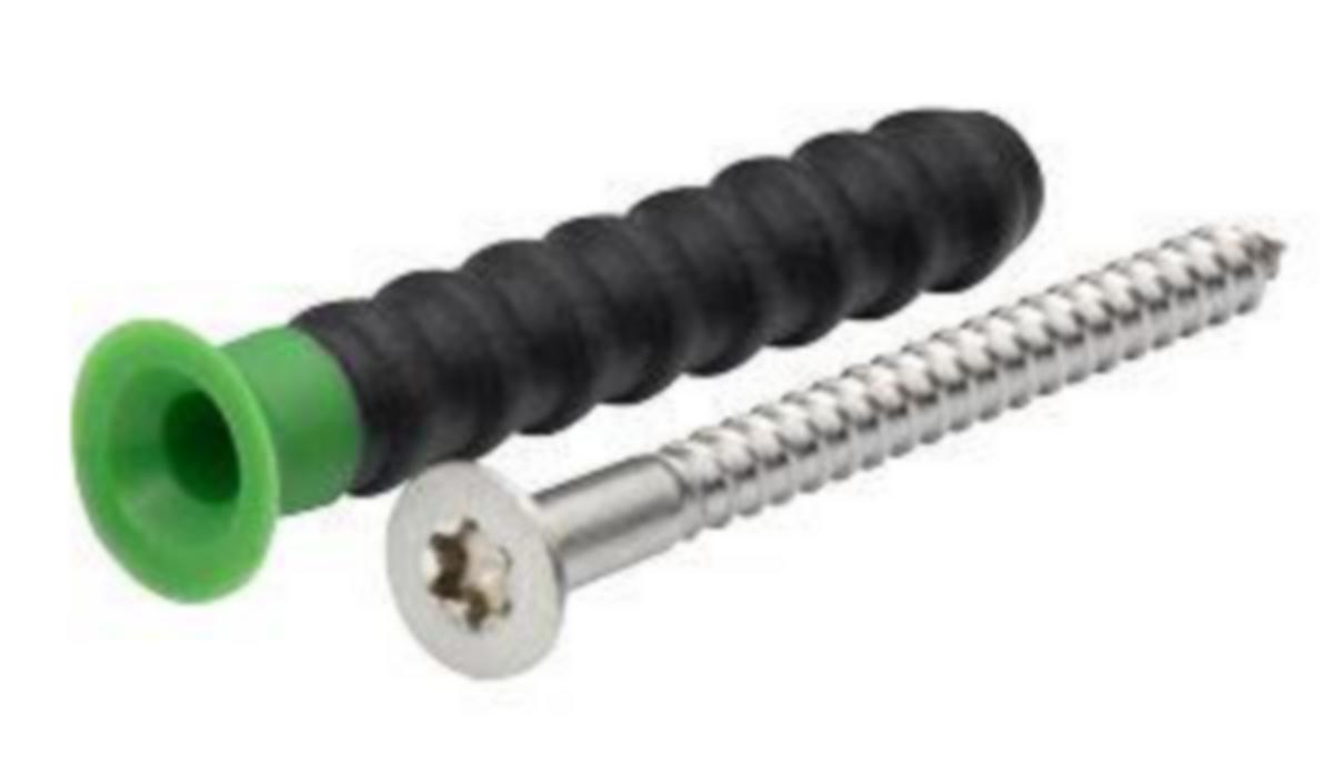Nylon plugg Schneider Electric Thorsman TPH Grepi - NYLON PLUGG THORSMAN TPH 10X67 72MM SKRUV 20ST