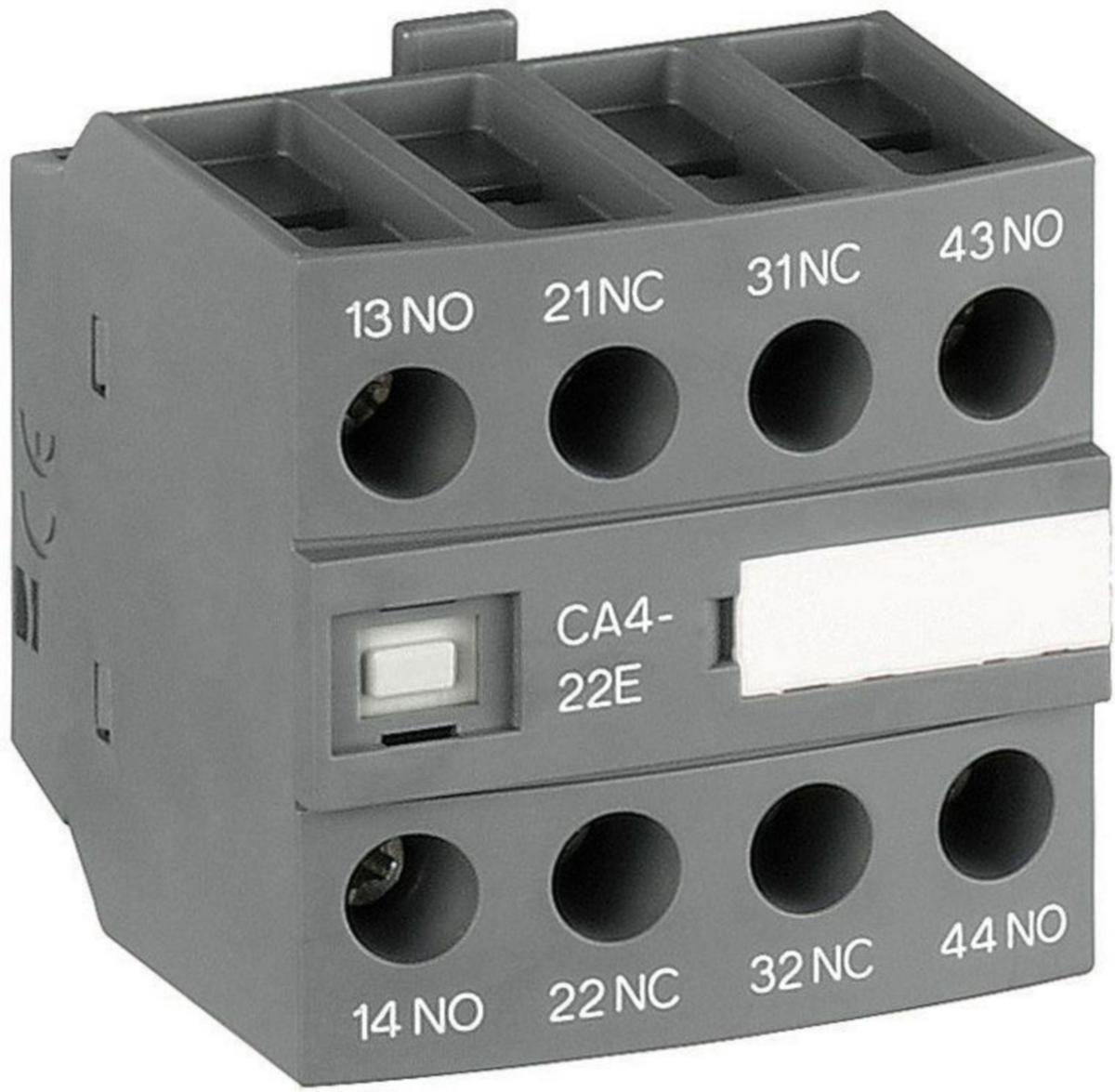 Hjälpkontakt ABB CA4 - HJÄLPKONTAKT ABB CA4-04E 0S+4A
