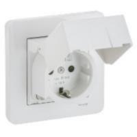 Uttag Schneider Electric Exxact med jordfelsbrytare IP44