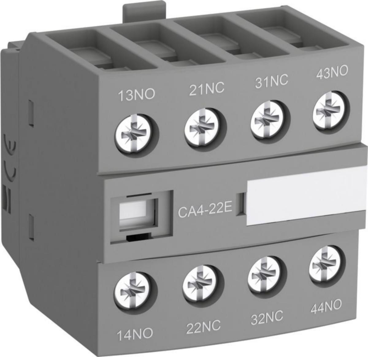 Hjälpkontakt ABB CA4 - HJÄLPKONTAKT ABB CA4-40N 4S+0A