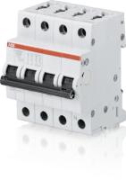 Minibrytare B-karakteristik 4-pol 3L+ N