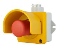 Nödstopp-tryckknapp med en skyddande ram IP67 115-500VAC Selcast
