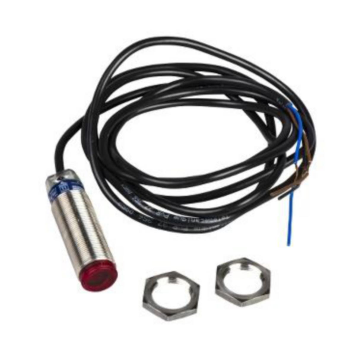 Optisk givare Telemecanique OsiSense XUBT-serie M18 spegel - OPTISK GIVARE M18 SPEGEL XUBTAPSNL2 1.4M PNP 2M