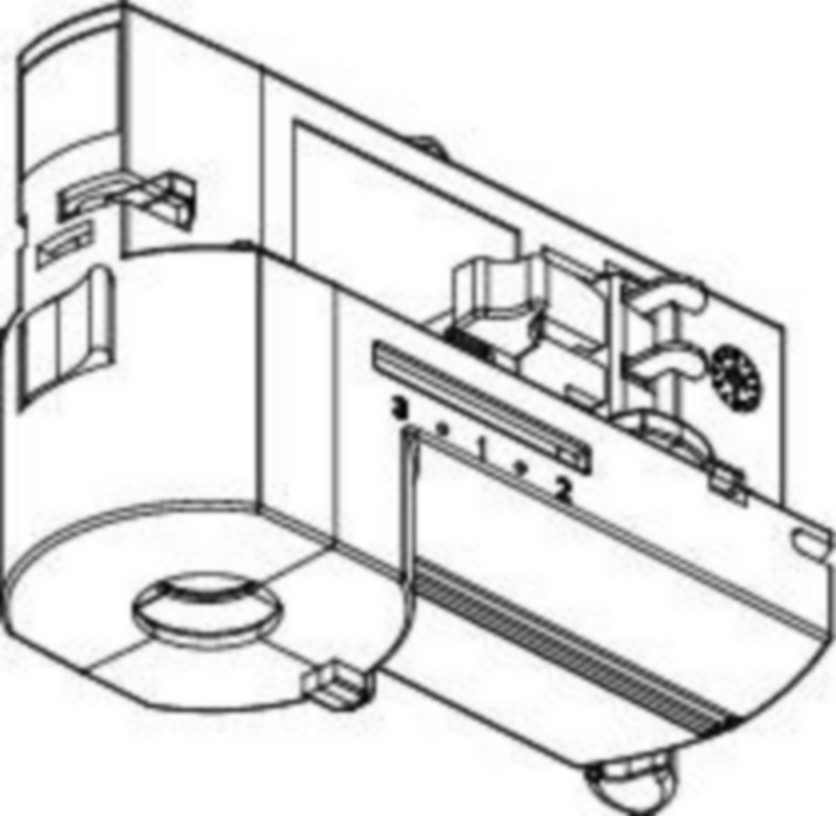 Fasväljar-adapter GA100 Global Trac Pro, Nordic Aluminium - GLOBAL TRAC TILLBEHÖR GA100-2 ADAPTER SVART
