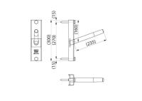 Skydd för isolatorstift SH697 Ensto UN