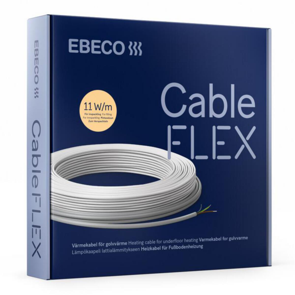 Värmekabel Cableflex, Ebeco - VÄRMEKABEL CABLEFLEX 150W