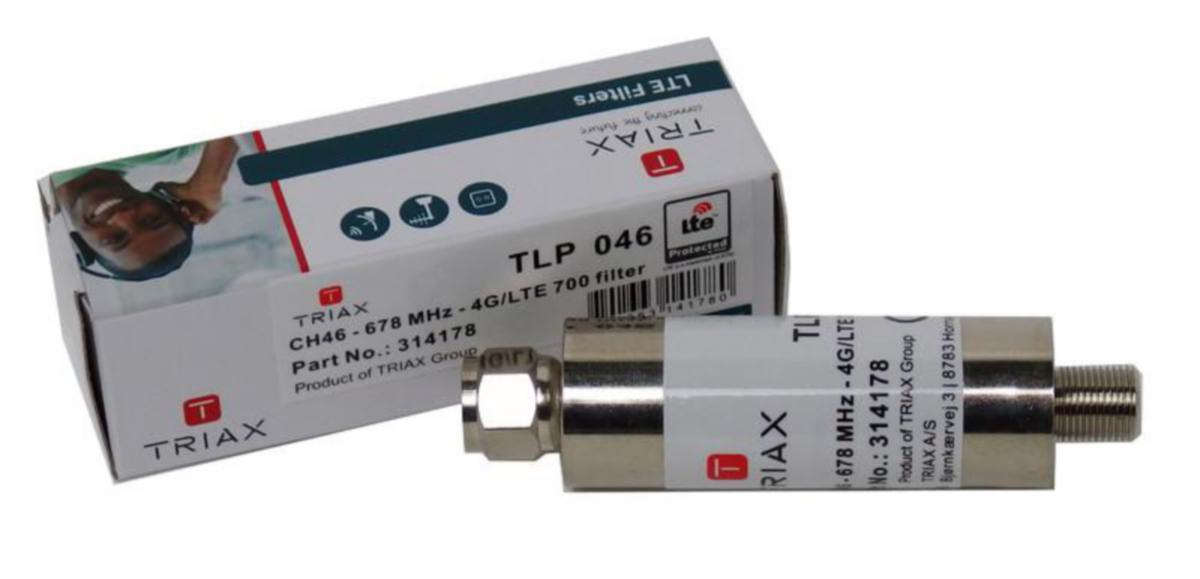 Separationsfilter LTE 700 - FILTER TRIAX TLP 048 LTE