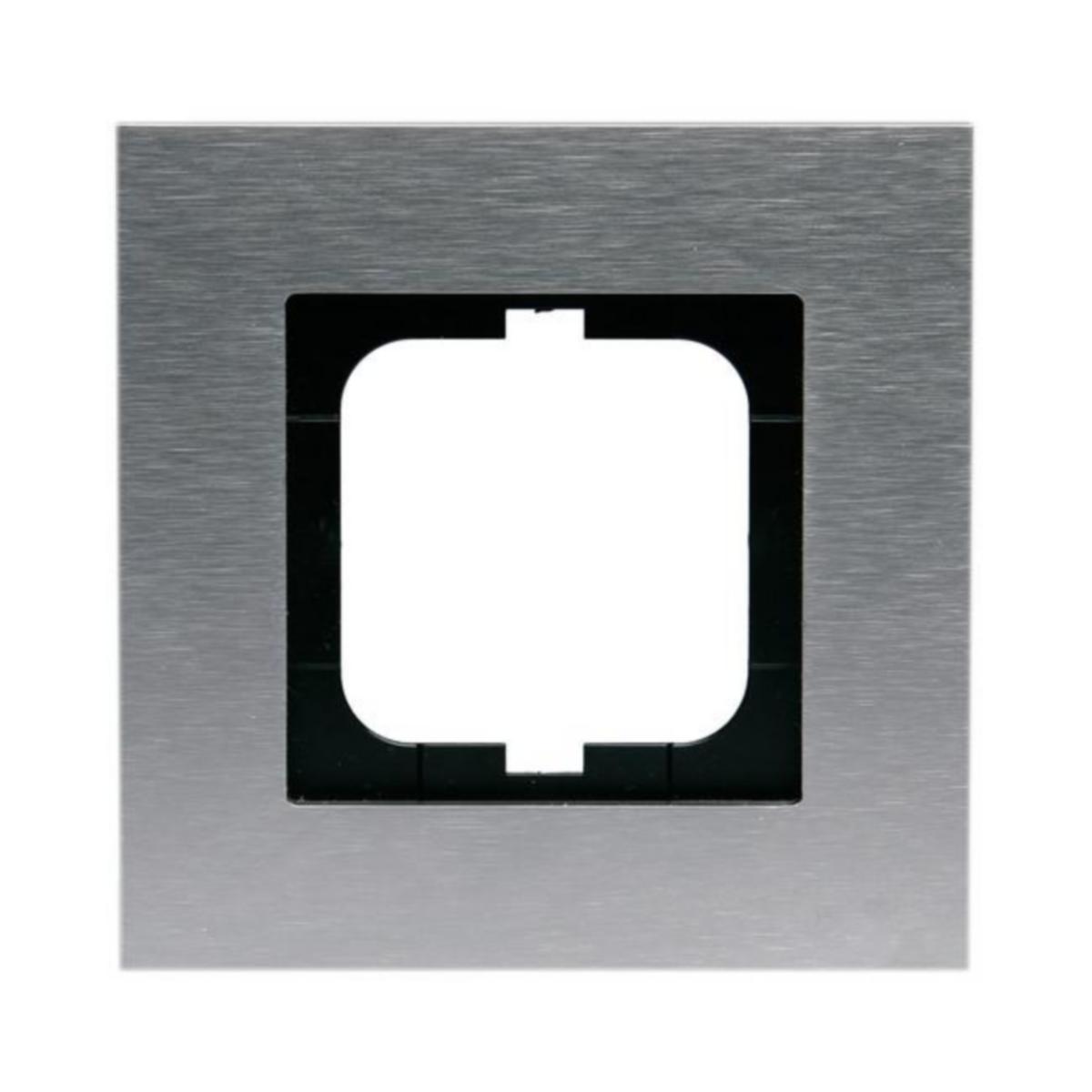 Täckram ABB Carat stål - TÄCKRAM. CARAT 1-FACK. 115MM. STÅL