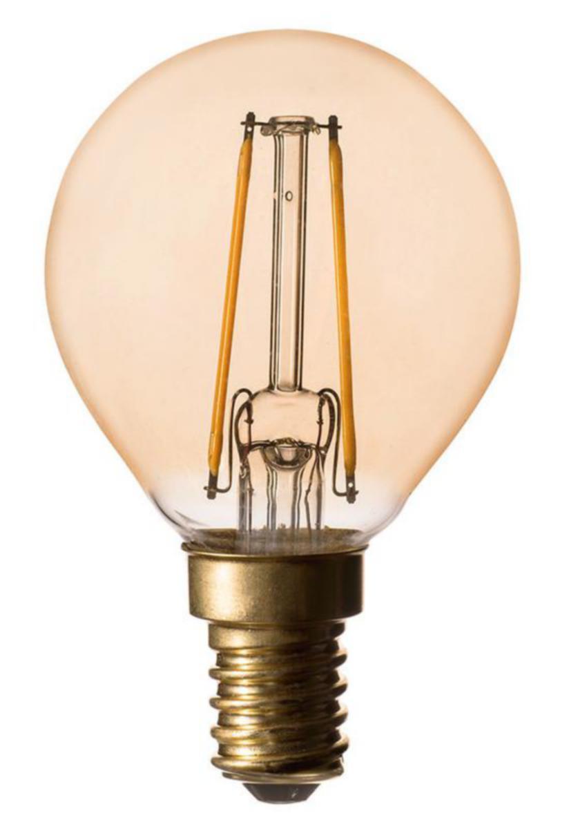 LED-lampa Airam Antique - LED-LAMPA AIRAM FG P45 822 225lm E14 AM