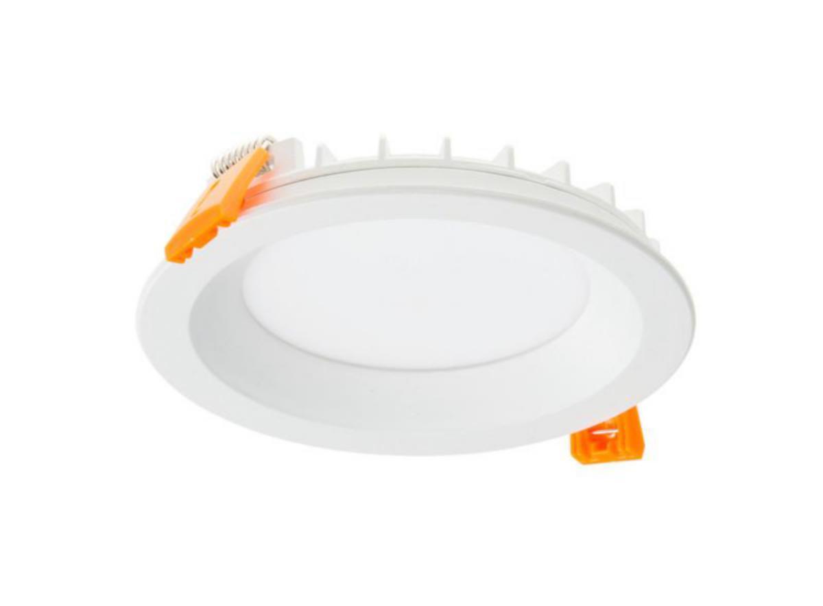 Downlight Ensto Velox Deco rund - DOWNLIGHT ALDD120PU IP44 8W 830/840 VI