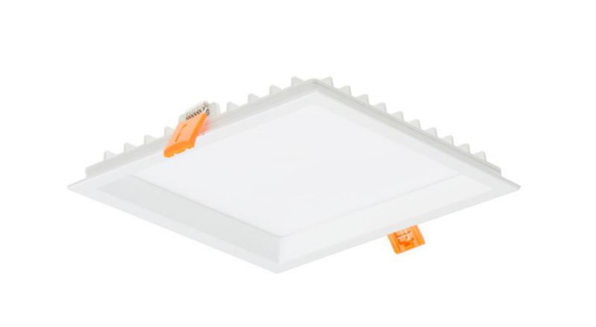 Downlight Ensto Velox Deco fyrkantig - DOWNLIGHT ALDD180NU IP44 11W 830/840 VI