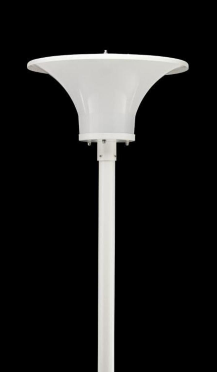 Stolparmatur Alli LED DALI, Karlux - LED TÄTORTSARMATUR DALI ALLI LED-DA29W.VIT-3500LM-IP44