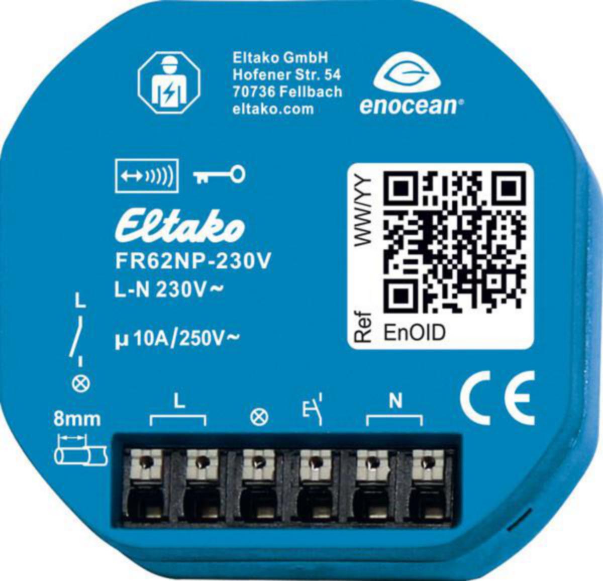 Reläenhet Eltako - TRYCKRELÄ ELTAKO FR62NP-230V