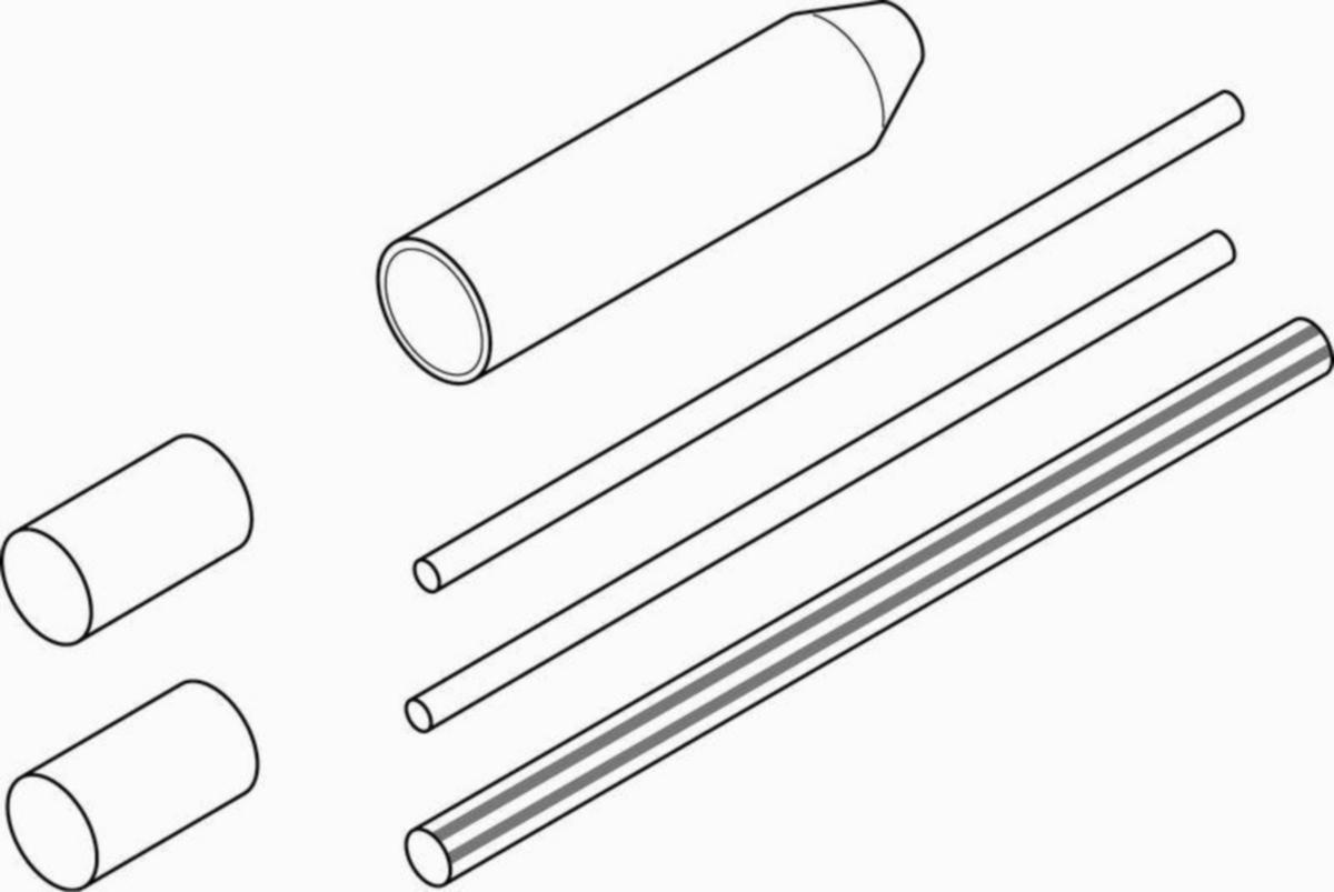 Koppling/Avslutningssats, Raychem - AN- OCH AVSLUTNINGSSATS RAYCHE T2KLP DOSOR ETL-10 OCH T2RED
