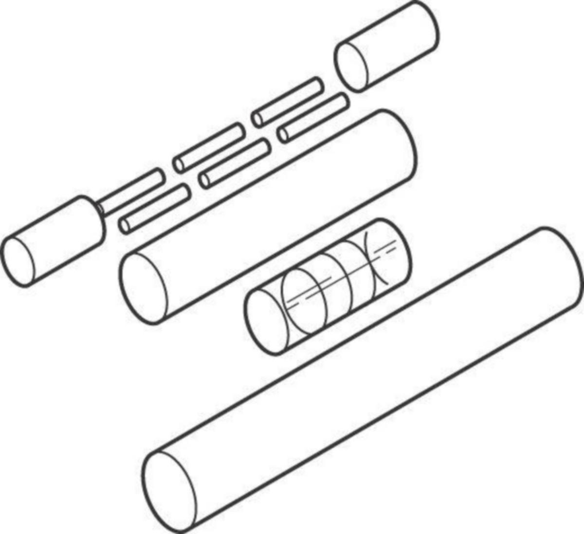 Värmekabel skarvsats, Raychem - VÄRMEKABELSKARV RAYCHEM S-06 FROSTOP. GM-2X. EM2-R