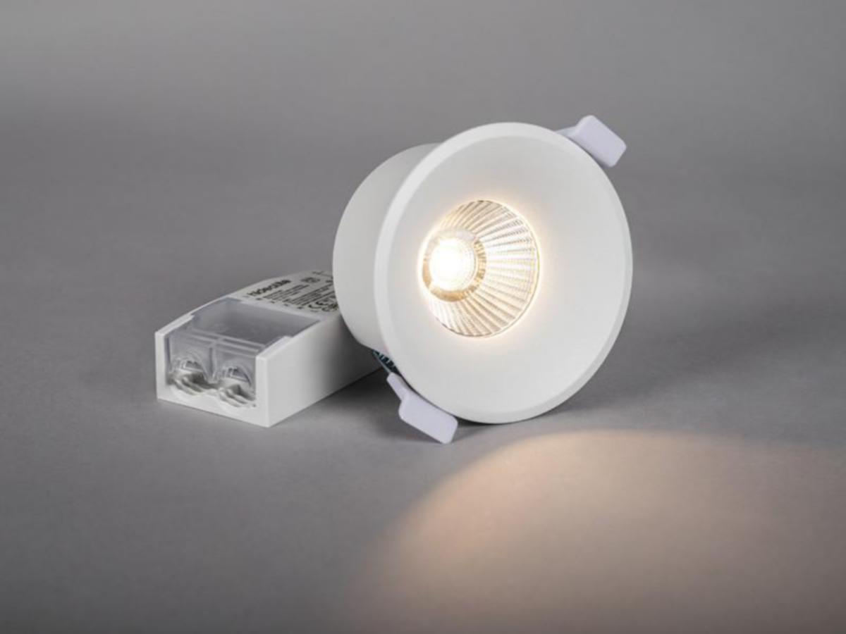 Downlight Hide-a-lite Optic Quick Deep - DOWNLIGHT IP44 340lm 6W Tune DIM WH